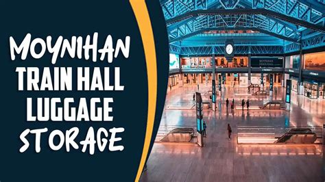 Is luggage storage provided at Moynihan Train Hall Luggage storage is provided by Amtrak for all passengers travelling through the station, regardless of the railroad provider youre travelling with. . Moynihan train hall luggage storage